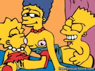 Bart simpson perhe x rated video-