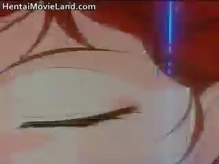 Terrific nešvarus raudonplaukiai anime mažutė turėti malonumas part2
